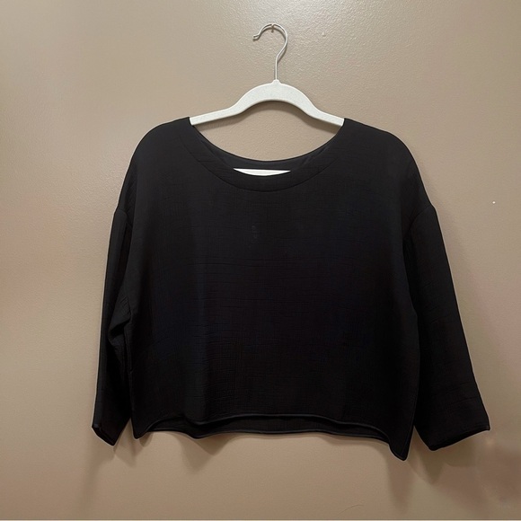 Eileen Fisher Fisher Project Crop Top - Picture 1 of 5
